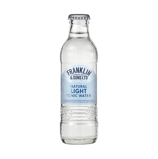 NATURAL LIGHT TONIC WATER Franklin & Sons