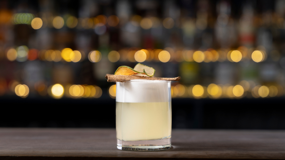 sFranklin & Sons Mulled Cider Fizz cocktail